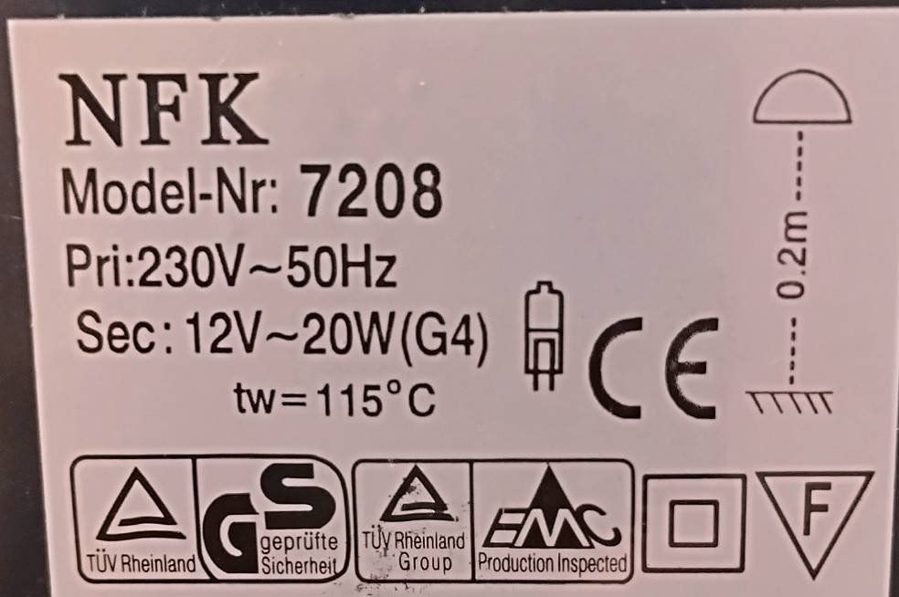 Lampen: Halogen Tischlampe – Gebraucht aus Wilen b. Wollerau von Edals 2