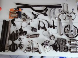Grosses Lot Velo teile Vintage 