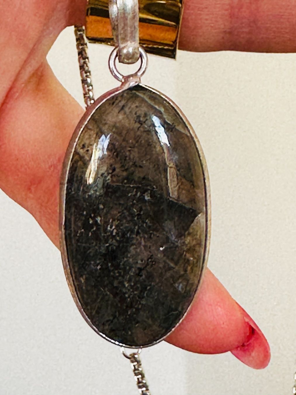 Catenine: Labradorite Gemstone Handmade Jewelry – Nuovo e nell'imballaggio originale da Genève venduto da AGBERG 6