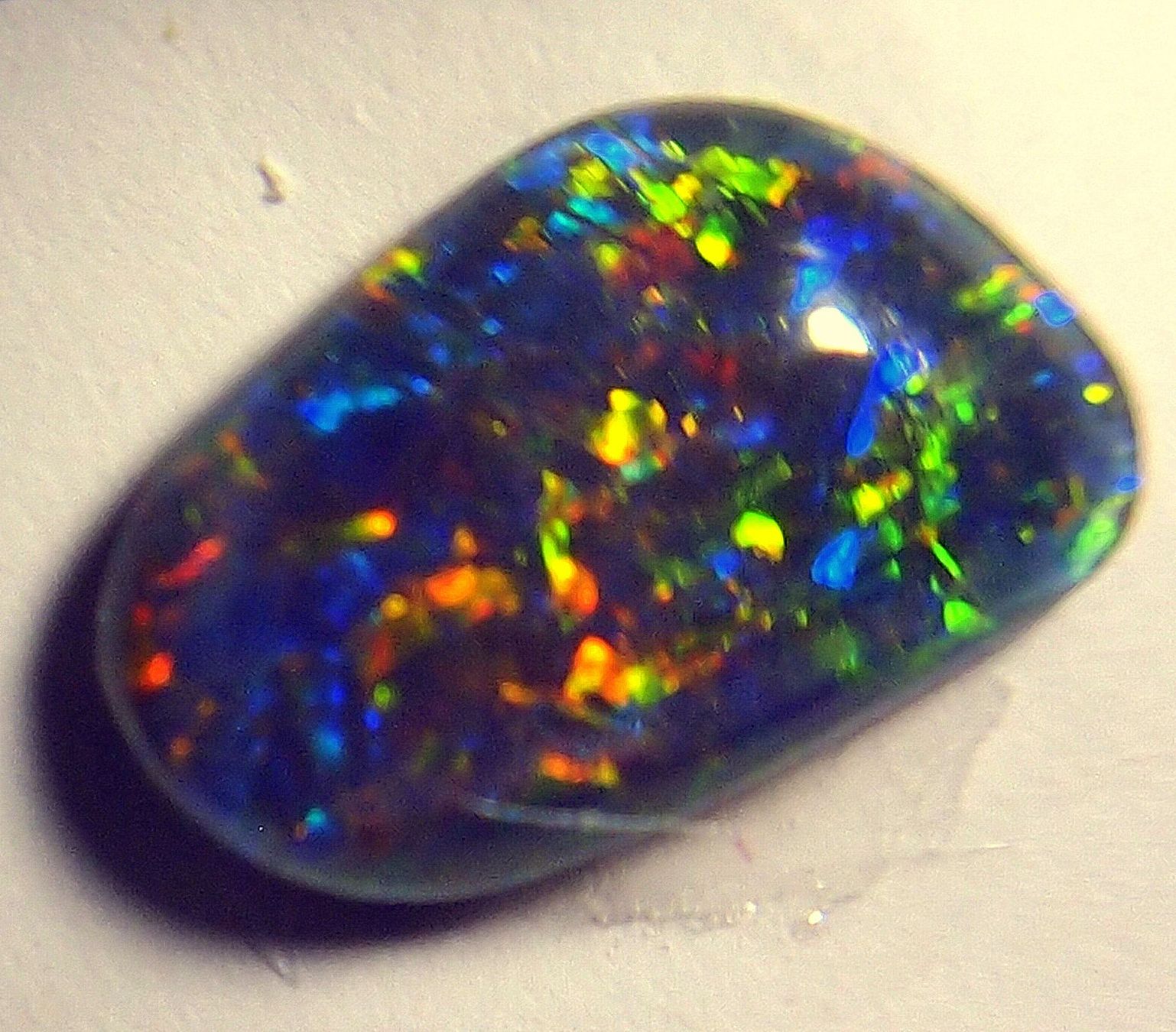 Pietre preziose: 5 ,7 ct. Multicolour Blackopal-Triplet AAA – Nuovo e nell'imballaggio originale da Reinach BL venduto da rumablum 2
