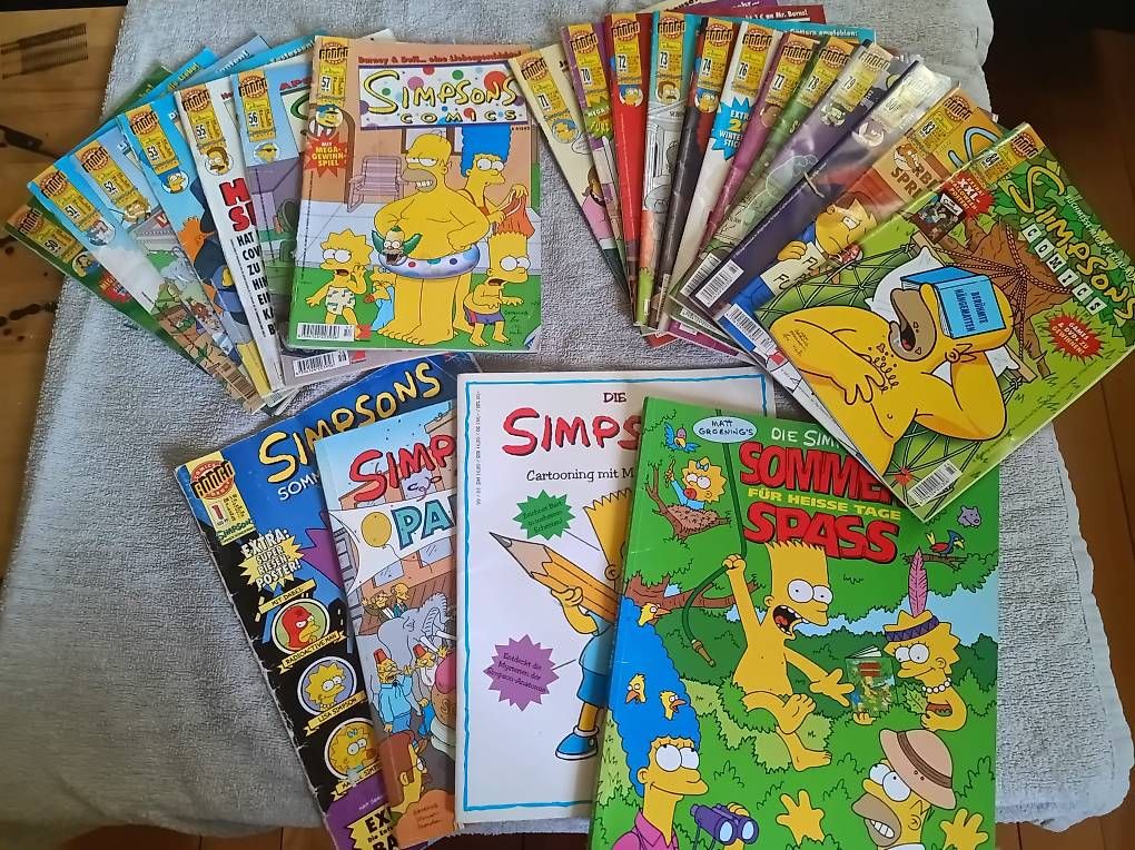 Fumetti: Simpsons Comics, kleine Sammlung – Usato da Steckborn venduto da insane99