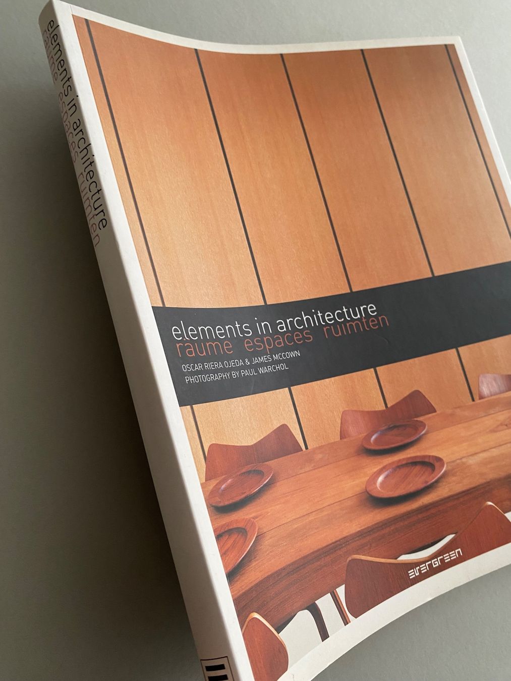 Libri: Architecture Book: Elements in Architecture – Usato da Zürich venduto da lesgarcons 8