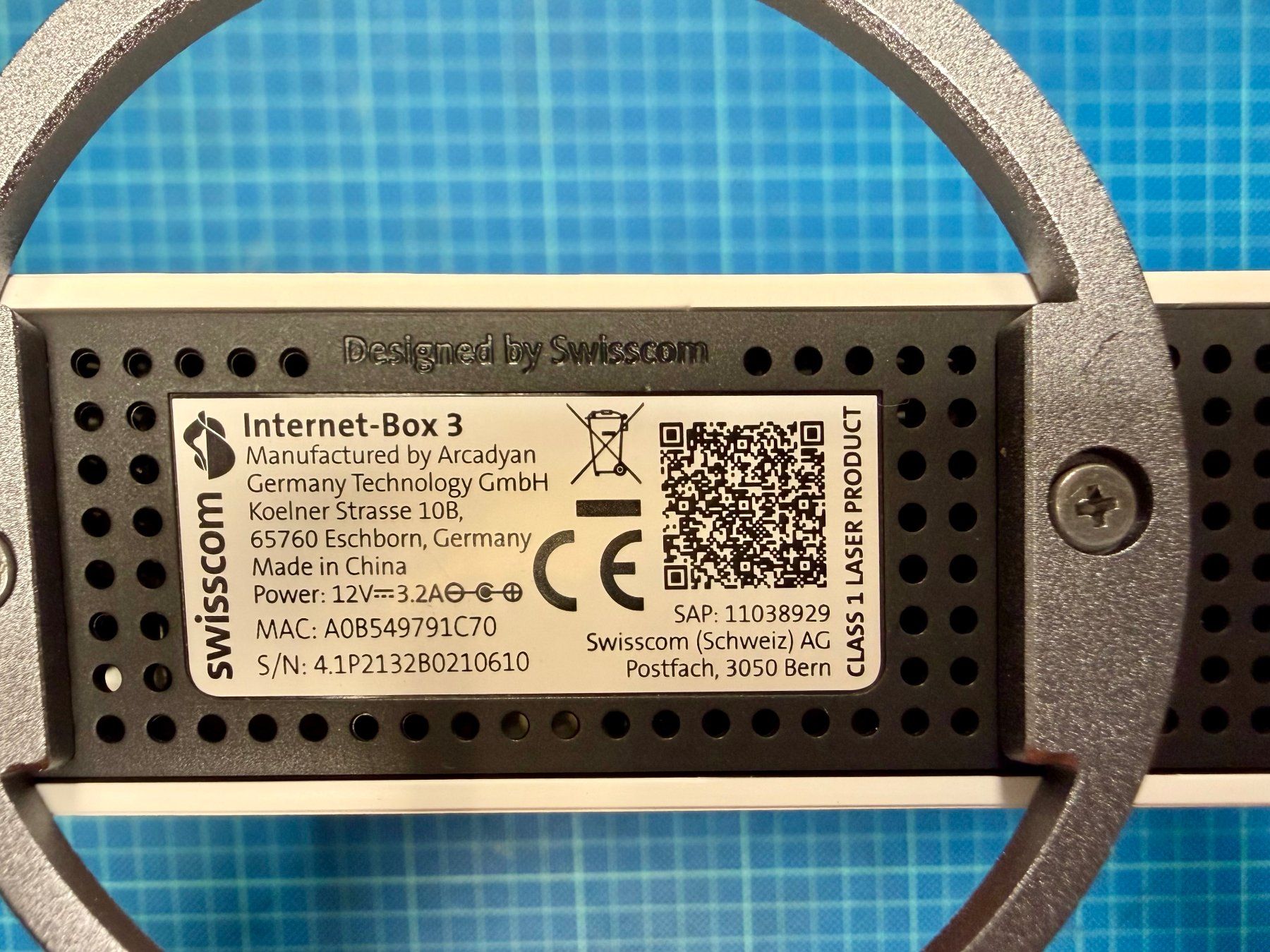 Swisscom Modem & Router: Swisscom Internet-Box 3 – Usato da Röschenz venduto da Sharjah 2