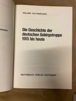 Geschichte der Deutschen Gebirgstjägertruppen