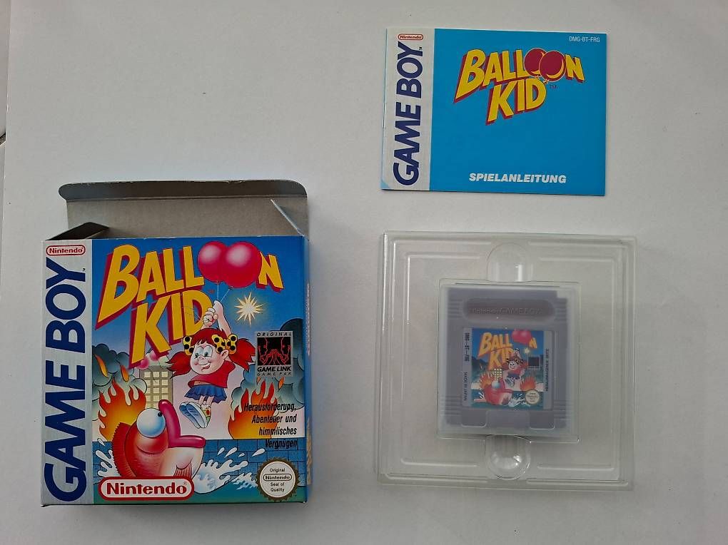 Spiele: Gameboy Spiel Balloon Kid OVP (DMG-BT FRG) Top Zustand – Gebraucht aus Künten von Dfog