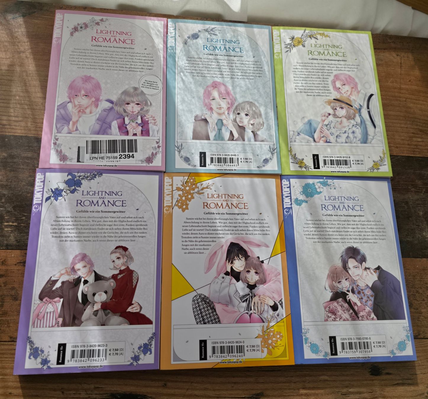 Fumetti: Lightning and Romance 1-6 – Usato da Embrach venduto da Jeanne_85 1