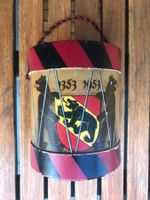 Karton-Dose im Trommelstil Bern 1353 - 1953 Antiquität