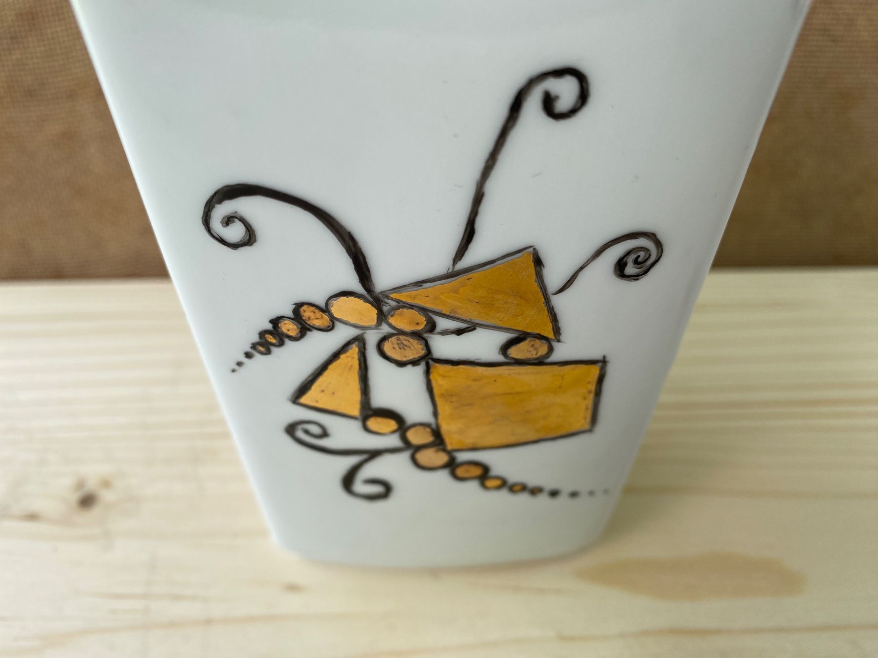 Vasen & Gefässe: schöne Gerold-Porzellan Vase – Gebraucht aus Feldbach von Olive1 3