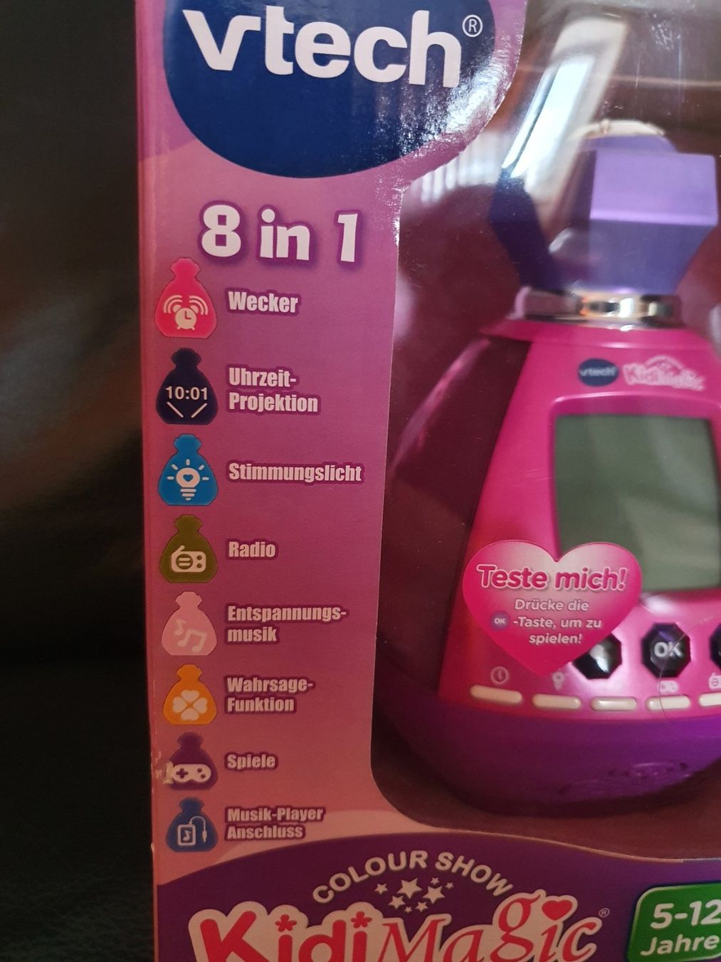 Vtech Sveglie: Vtech Kidi Magic Wecker, Uhr und Radio – Usato da Staffelbach venduto da anit77 1