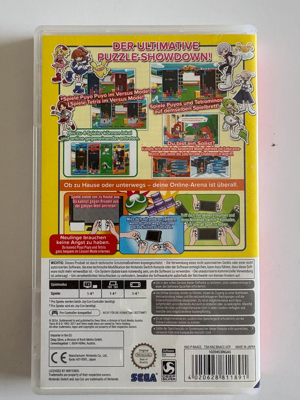 Nintendo Giochi: Puyo Puyo Tetris – Usato da Petit-lancy venduto da Jototti 1