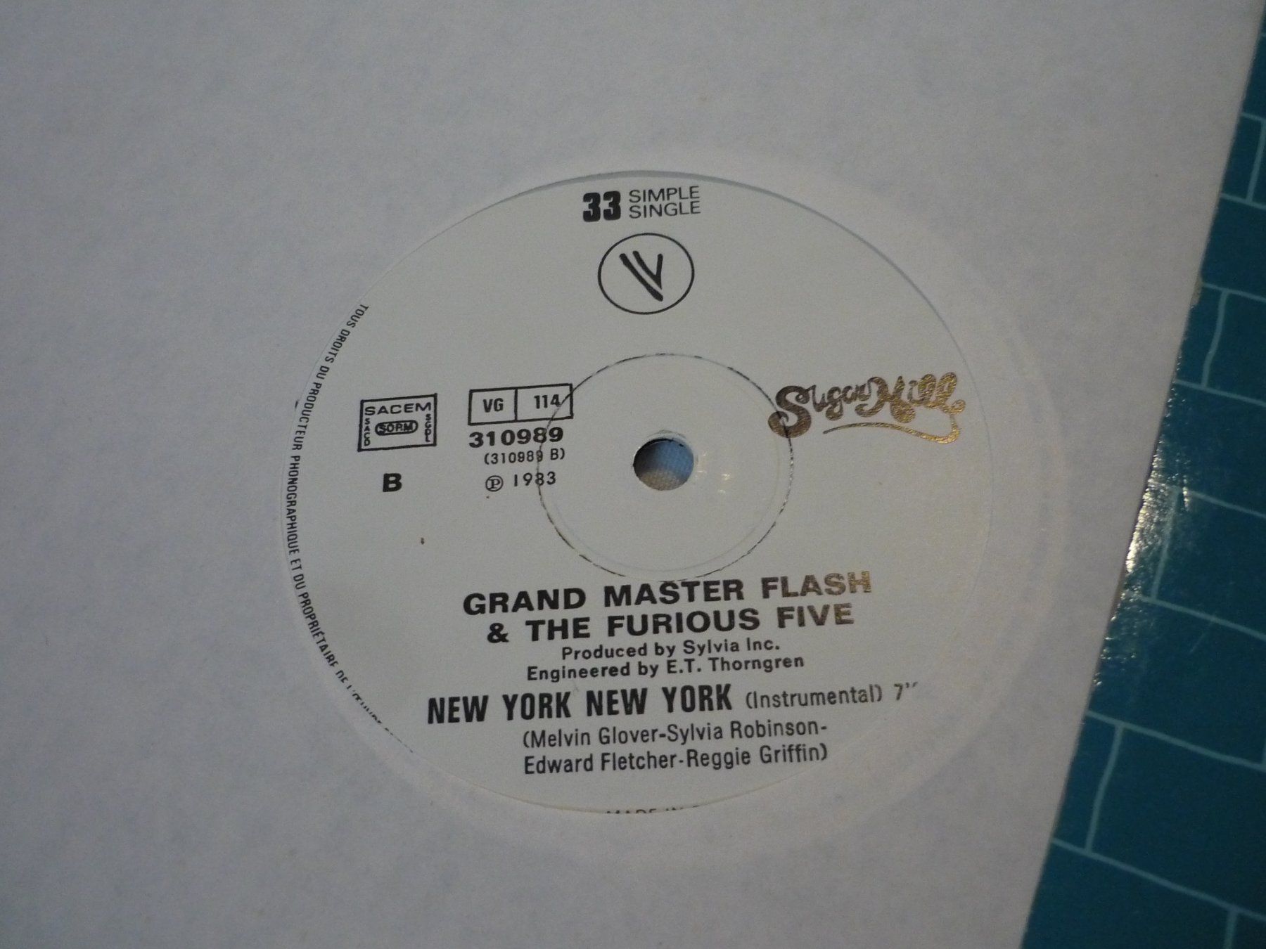 Dischi in vinile: Vinyl - Grandmaster Flash - New York - Rare Maxi – Usato da Beringen venduto da Flatretriever 2