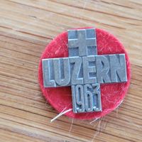 Médaille Ancien Insigne/Badge Suisse Luzern 1963