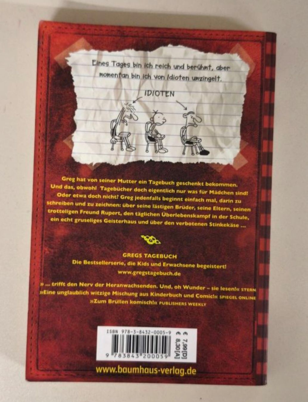 Libri: Gregs Tagebuch - Von Idioten umzingelt! – Usato da Oberrieden venduto da man_9tm2 1