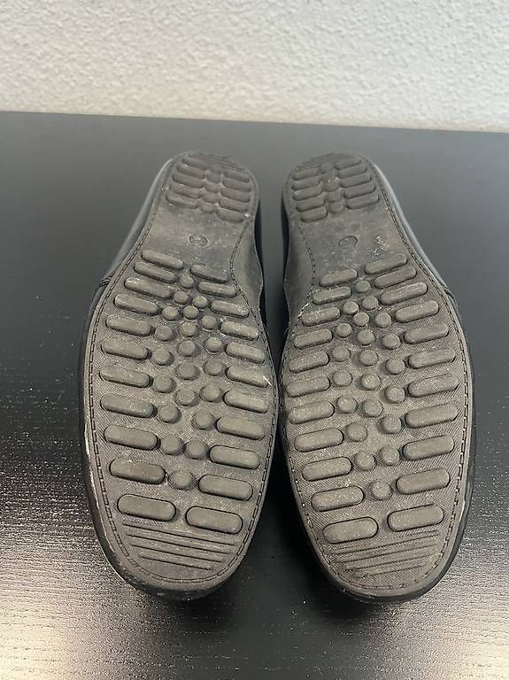 Scarpe da uomo: Schwarze Ledermokassins Schuhe Gr. 43 – Usato da Au SG venduto da ali_j87n 3
