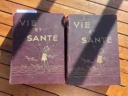 Vie et Santé, 2 tomes classiques, édition ancienne 1934