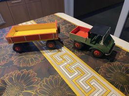 Steiff Unimog mit Anhänger