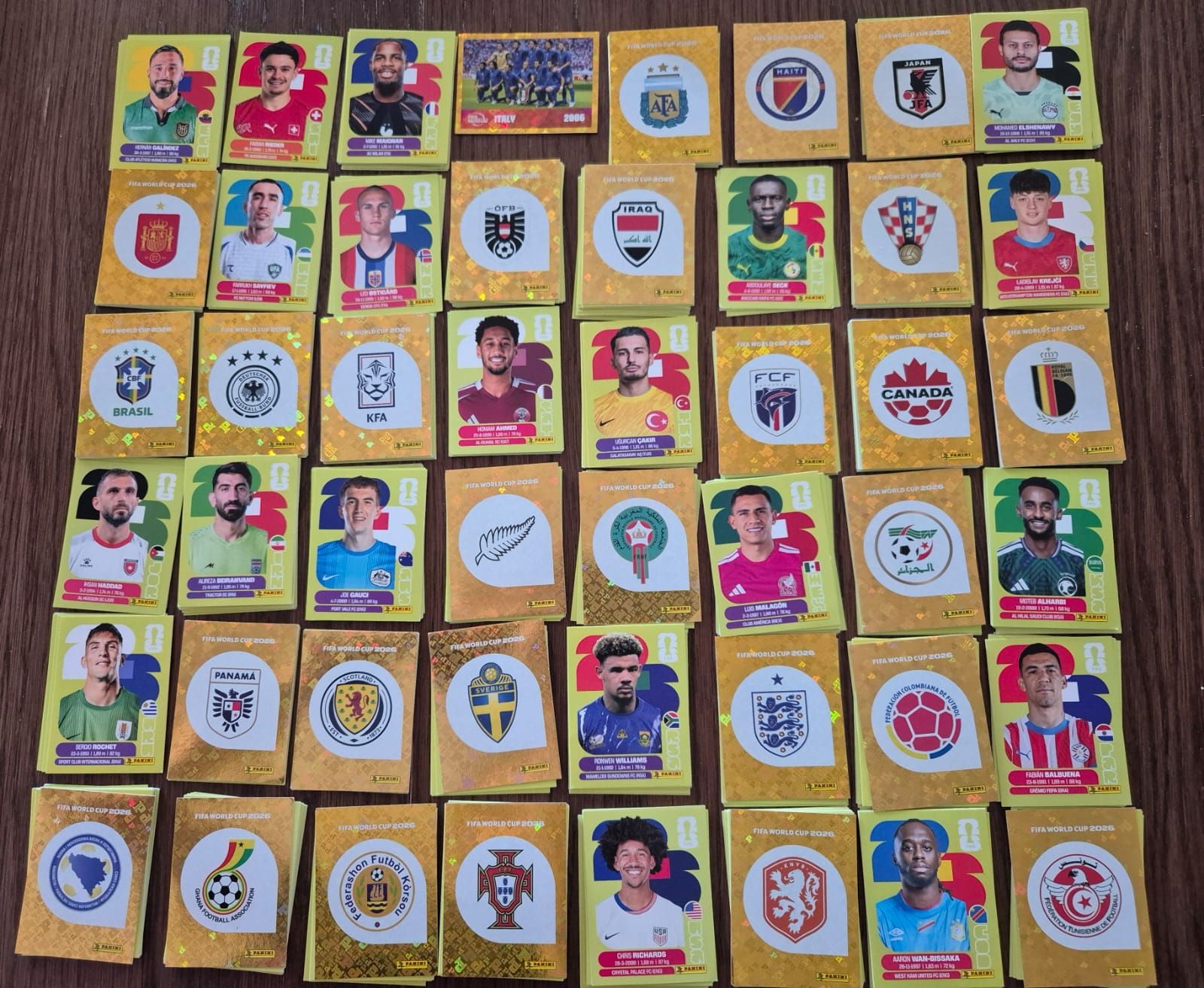 Panini Carte collezionabili: 338 Panini Sticker WM 2026 – Nuovo (secondo la descrizione) da Niederrohrdorf venduto da Mat___