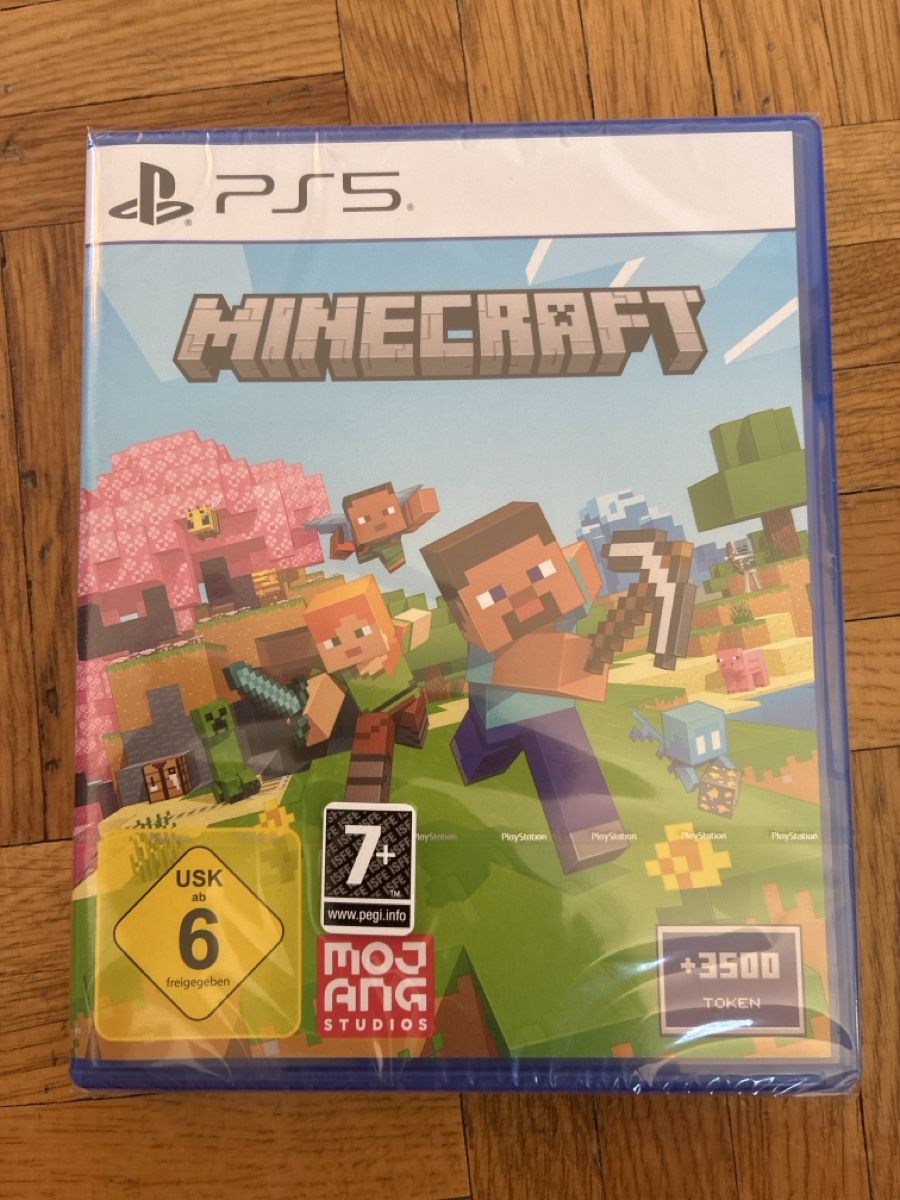 Sony Giochi: Minecraft PS5 +3500 tokens – Nuovo e nell'imballaggio originale da Uster venduto da mase10000 1