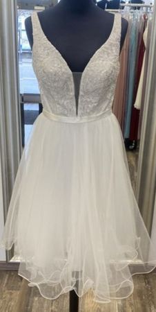 Kurzes Brautkleid / Standesamtkleid – NEU (Gr. 36)