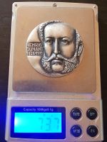 Ab1fr!! 73 gr Silber 925 medaille Henry Dunant 1828-1910