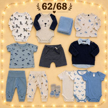 Babykleider-Set, Grösse 62/68 Sommer-Sortimen