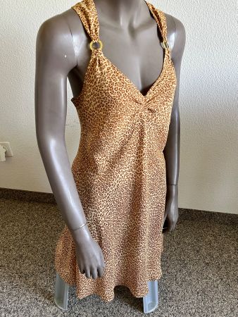 romantisches Negligee, Leopardenmuster, Gr.M, "YAMAMAY"Italy