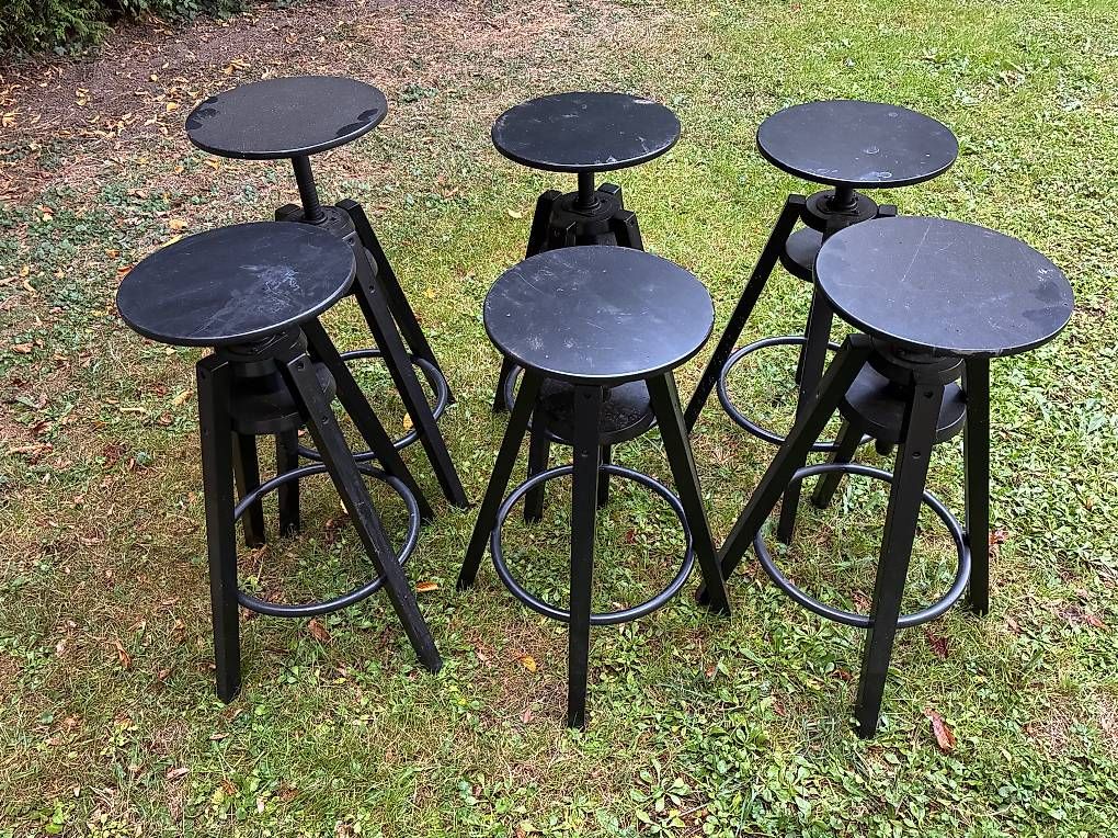 Tabourets: Barhocker, schwarz – D'occasion à Frauenfeld par Smartys1