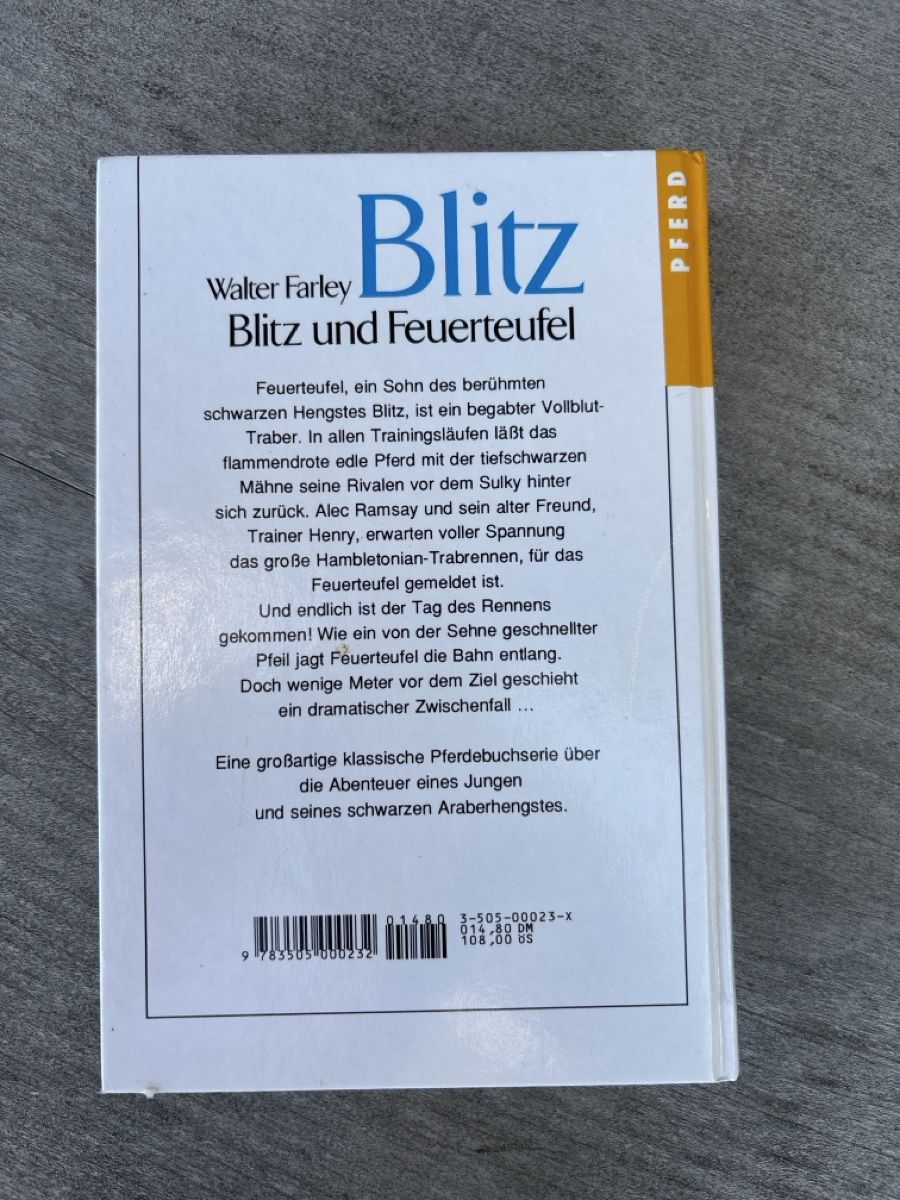Bücher: Blitz - Walter Farley 2 Stück – Gebraucht aus Schattenhalb von jarowilli 4