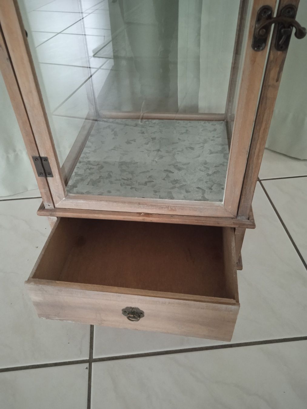 Lanterne: Holzlaterne mit Glas – Usato da Rothrist venduto da MaSa82 1
