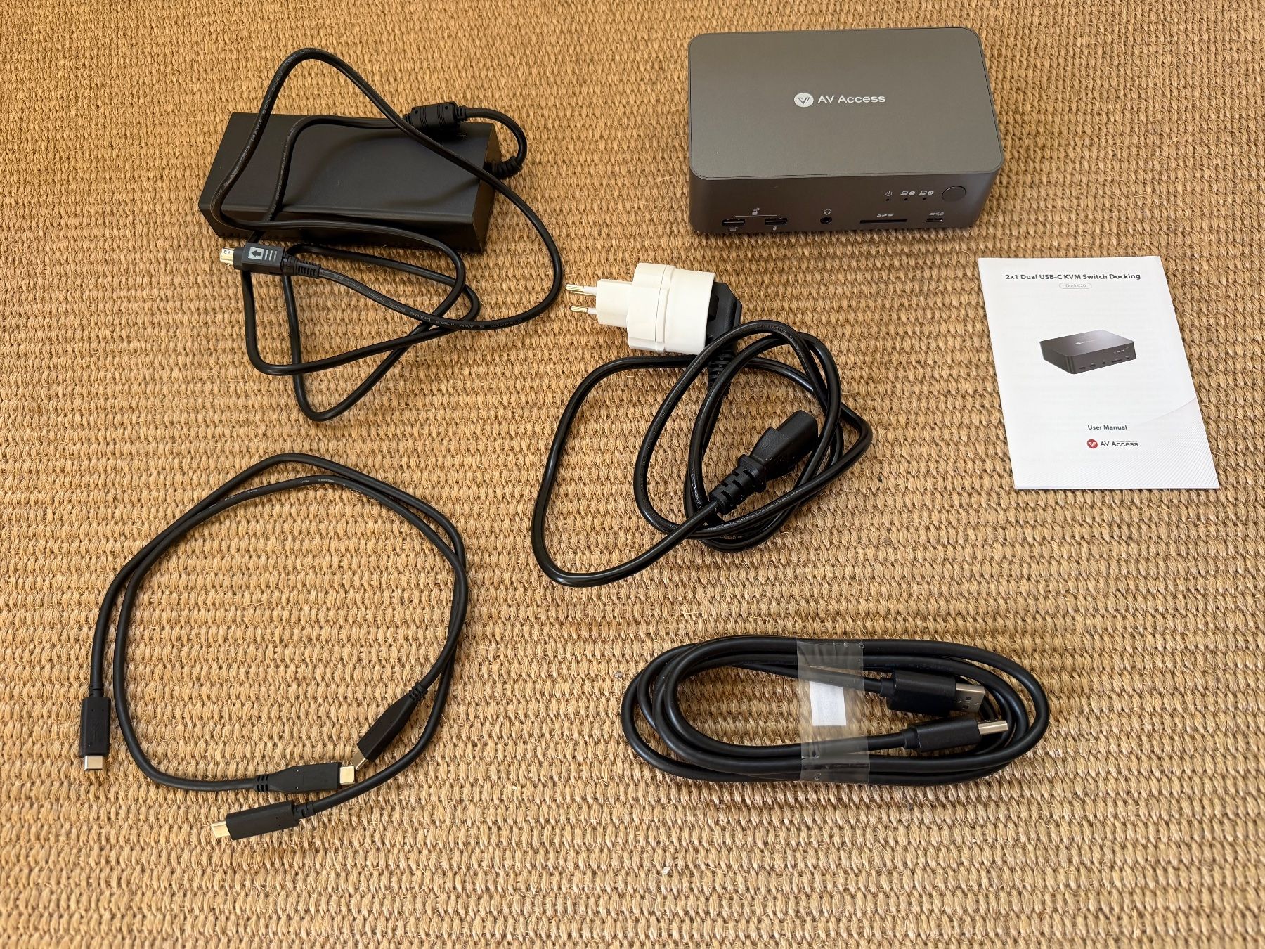 Docking station: AV Access Dual USB-C KVM Switch Dock iDock C20 – Usato da Founex venduto da mc0_6f9s