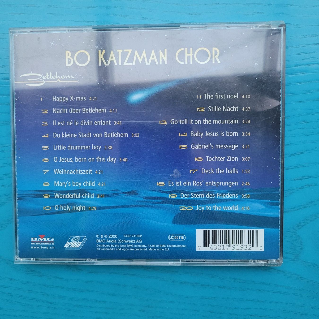 CDs: Bo Katzman Chor- Betlehem – Gebraucht aus SCHÜBELBACH von CoKaHa 1