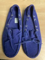 Superga Damen Mokassin blau Wildleder Gr.36 Top