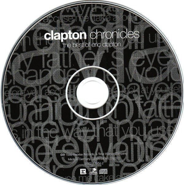 CD: Eric Clapton CHRONICLES Gary Brooker Luis Conte Jon FaddisCD – Usato da Kandergrund venduto da Sososo 3