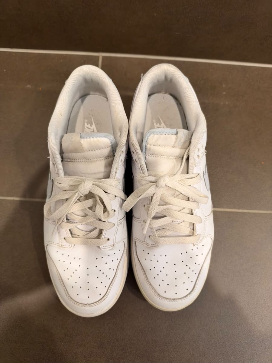 Nike Herrenschuhe: Nike Dunk low weiss/hellblau  – Gebraucht aus Zürich von aninaast 1