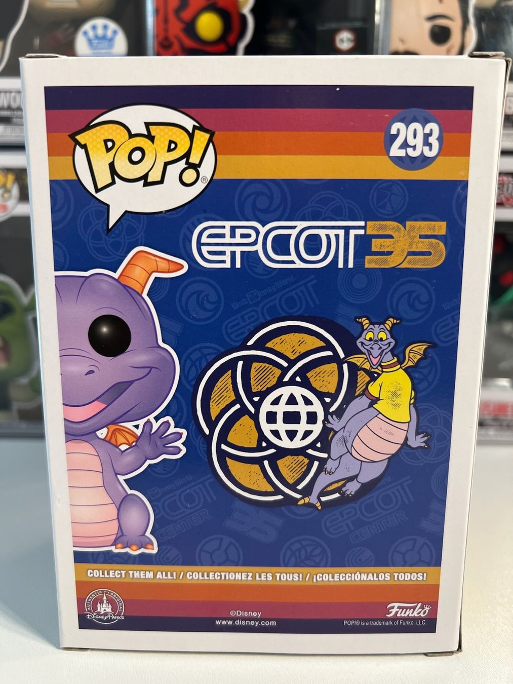 Funko Statuette: Funko POP! Disney Parks Epcot 35 Figment Edition Limitée – Usato da Le Mouret venduto da perfectbijou 2