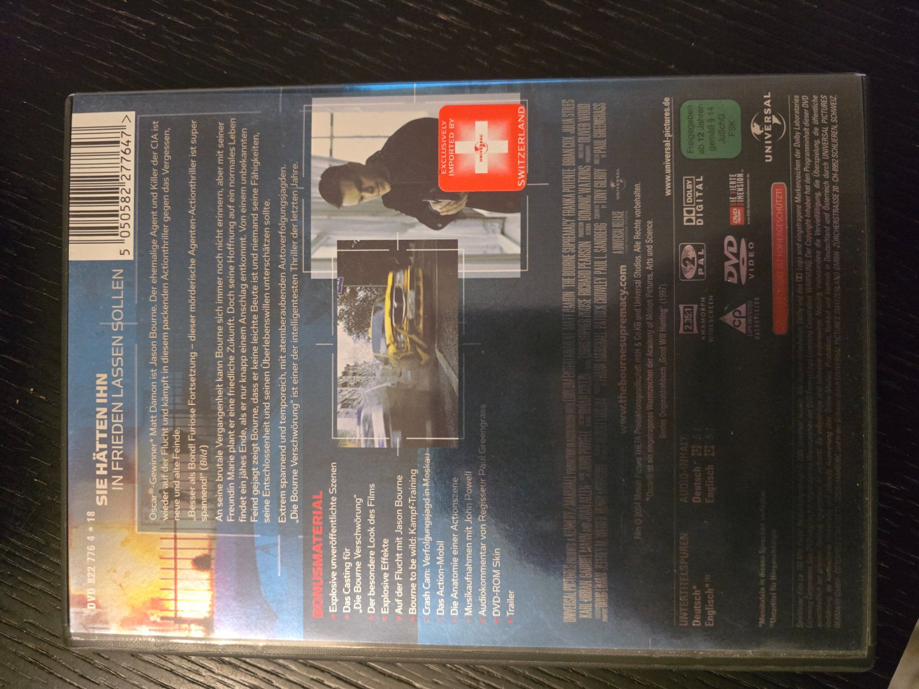 Alle DVDs: DVD Die Bourne Verschwörung – Gebraucht aus Büttikon AG von Amineah 1