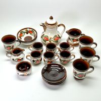 Service à café céramique Schramberg Modèle Bernau, 19 pièces