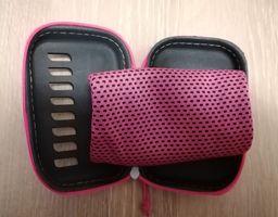 Microfaser Kühltuch, Sport-Tuch im Etui, Pink