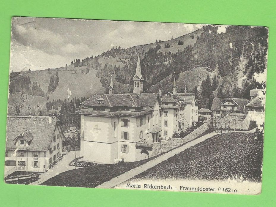 Cartoline postali: Maria Rickenbach - Frauenkloster – Usato da Zürich venduto da t24_de