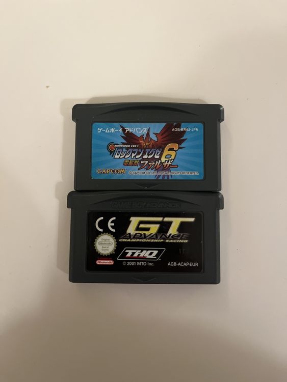 Gameboy Advance Spiele: Rockman und GT Advance Racing! (Gebraucht) in ...