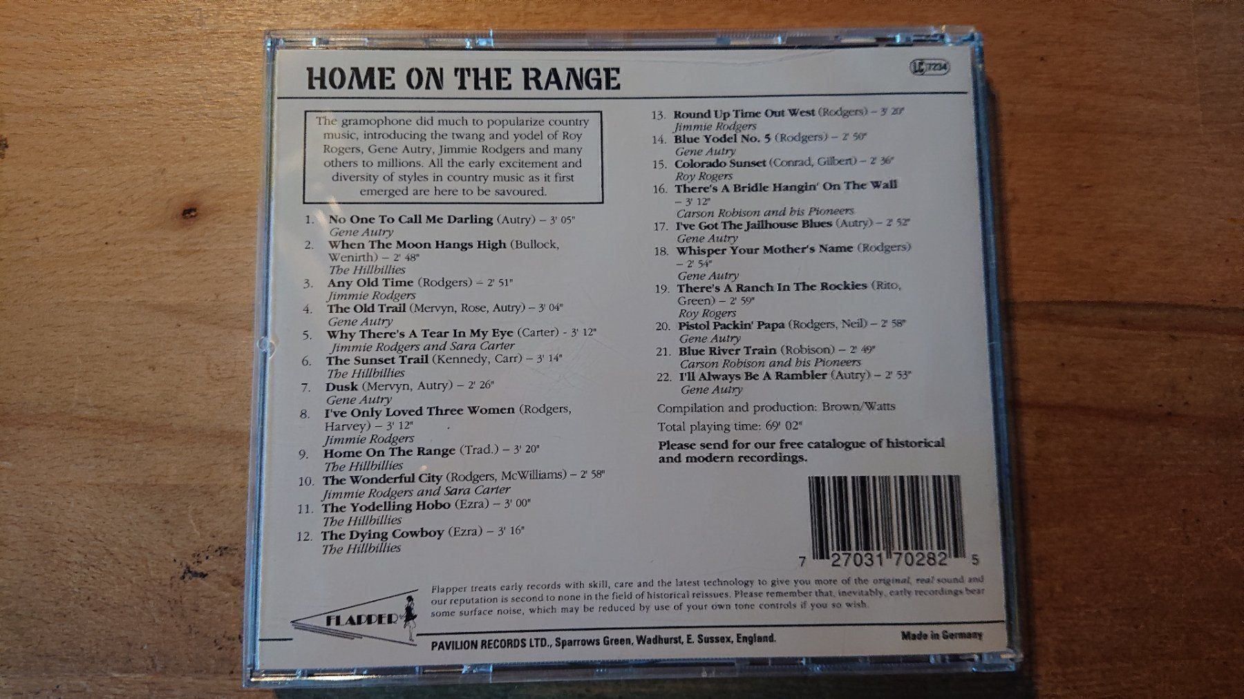 CD: CD Home on the Range – Usato da Gelterkinden venduto da martinom 1