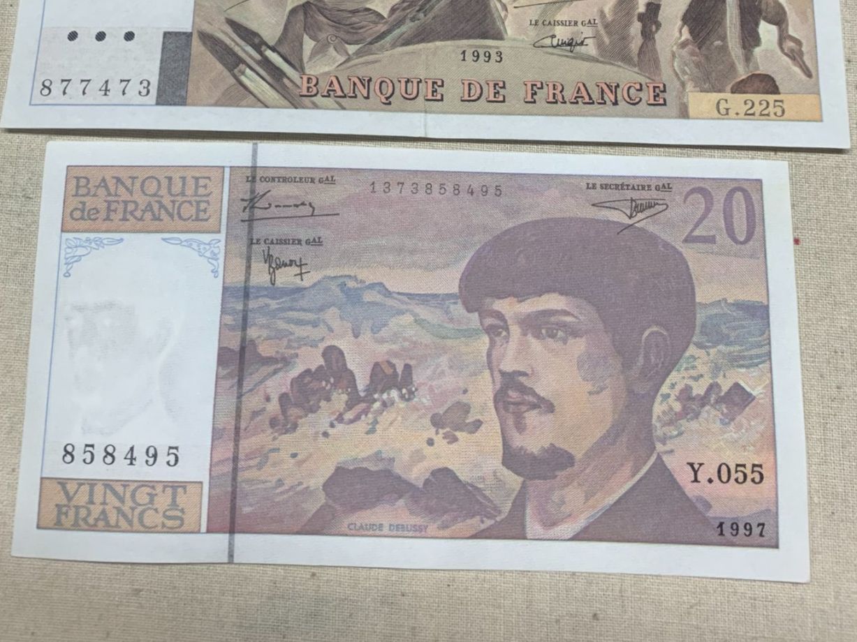 Banconote: Banque de France - 100 e 20 francs – Usato da Sorengo venduto da 74in 3