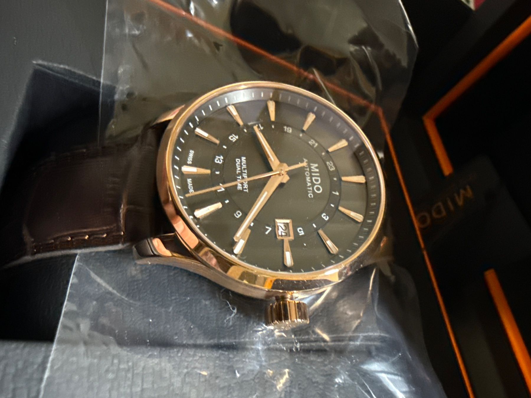 Mido Montres: Mido Multifort Dual Time Automatic 41.5 mm Neu – Neuf (Voir description) à Pfeffingen par Allhandelklgwatches 1