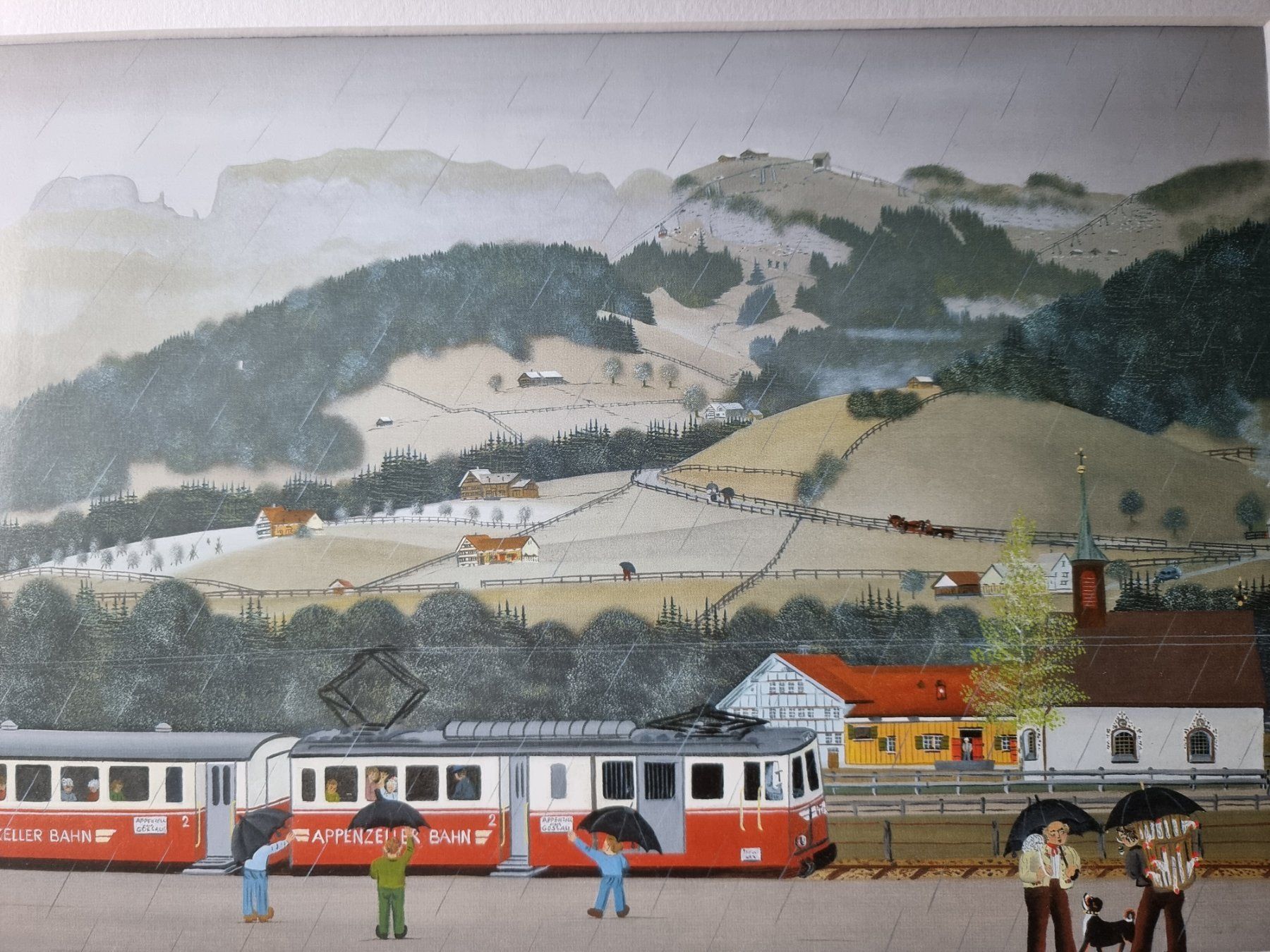 Foto & Immagini: BARBARA BILD HINTER PASSEPARTOUT MONTIERT MIT RAHMEN – Usato da Gersau venduto da grafik-kunst 1