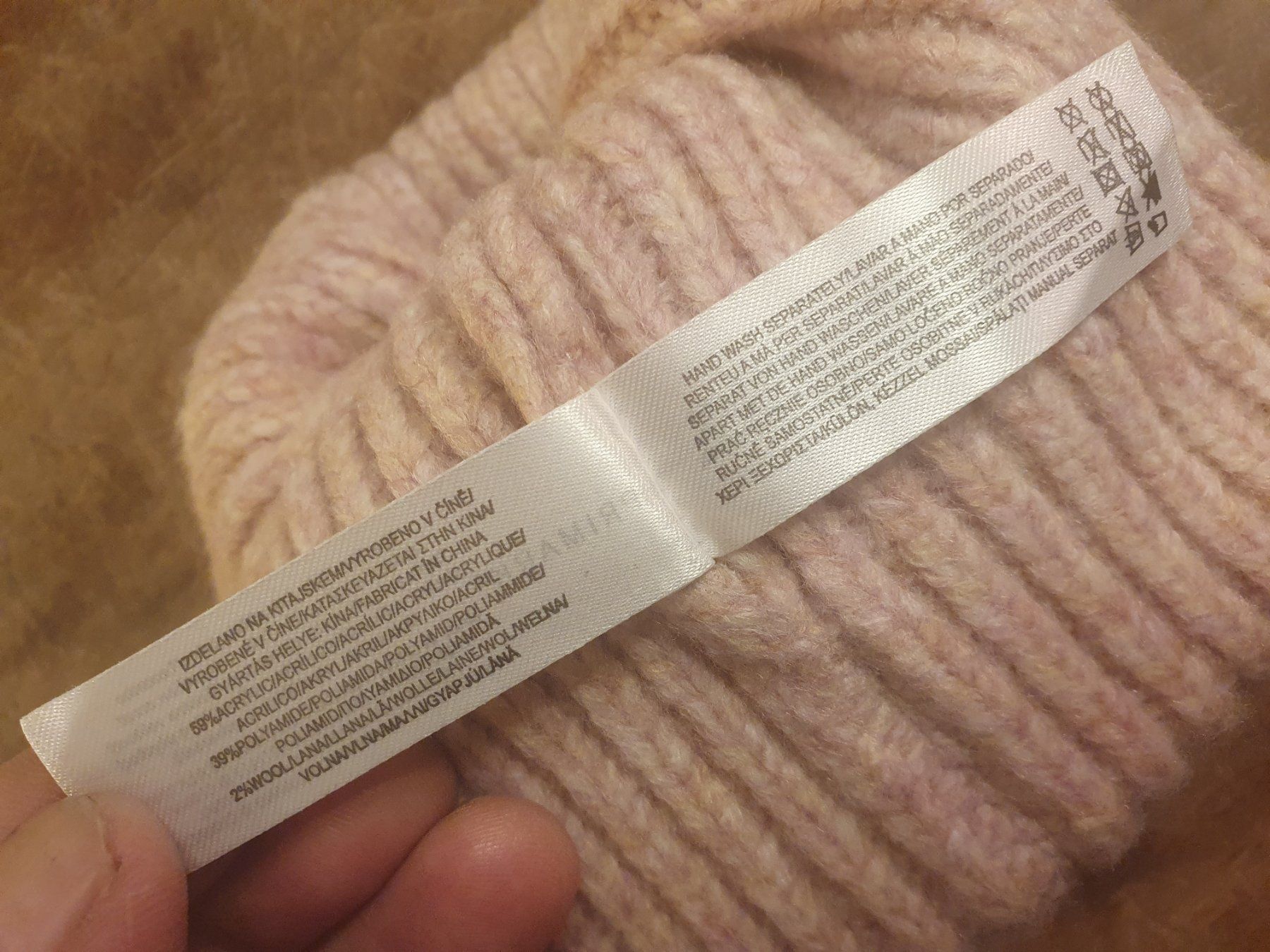 Copricapi, berretti & cappellini: Primark Wollmütze Pink Onesize – Usato da Zürich venduto da loosebone 2