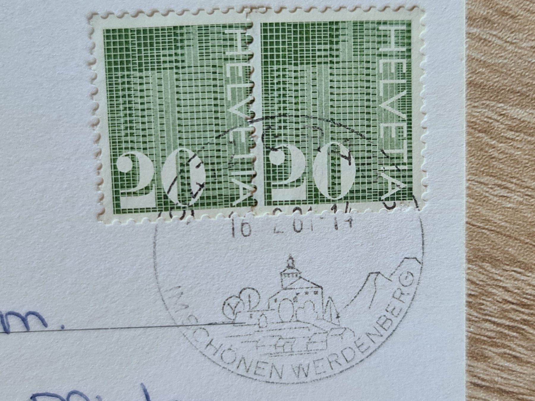 Cartoline postali: Ansichtskarte Buchs Werdenberg 1981 – Usato da Dintikon venduto da Vexi 1