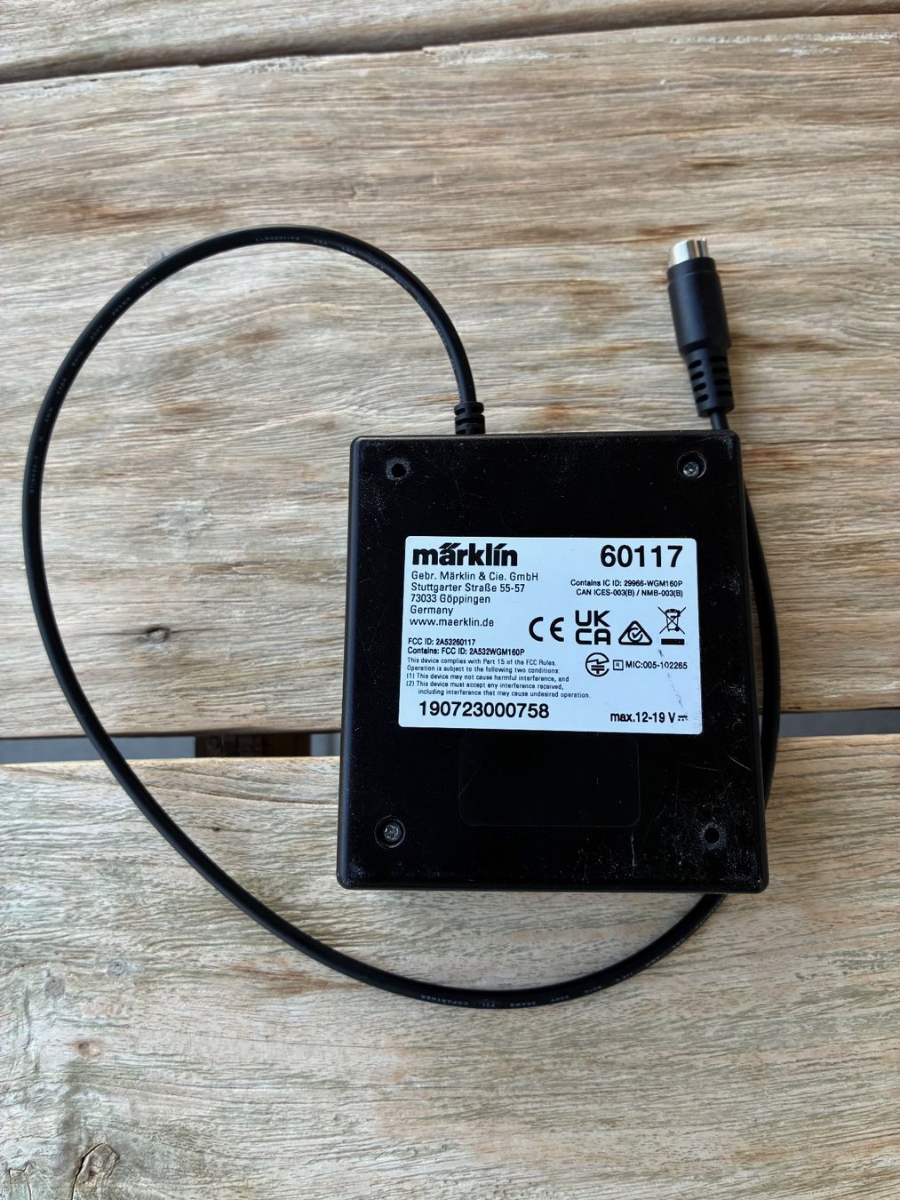Märklin Modelleisenbahnen: Märklin 60117 Wlan Box – Gebraucht aus Bubikon von LoopWing