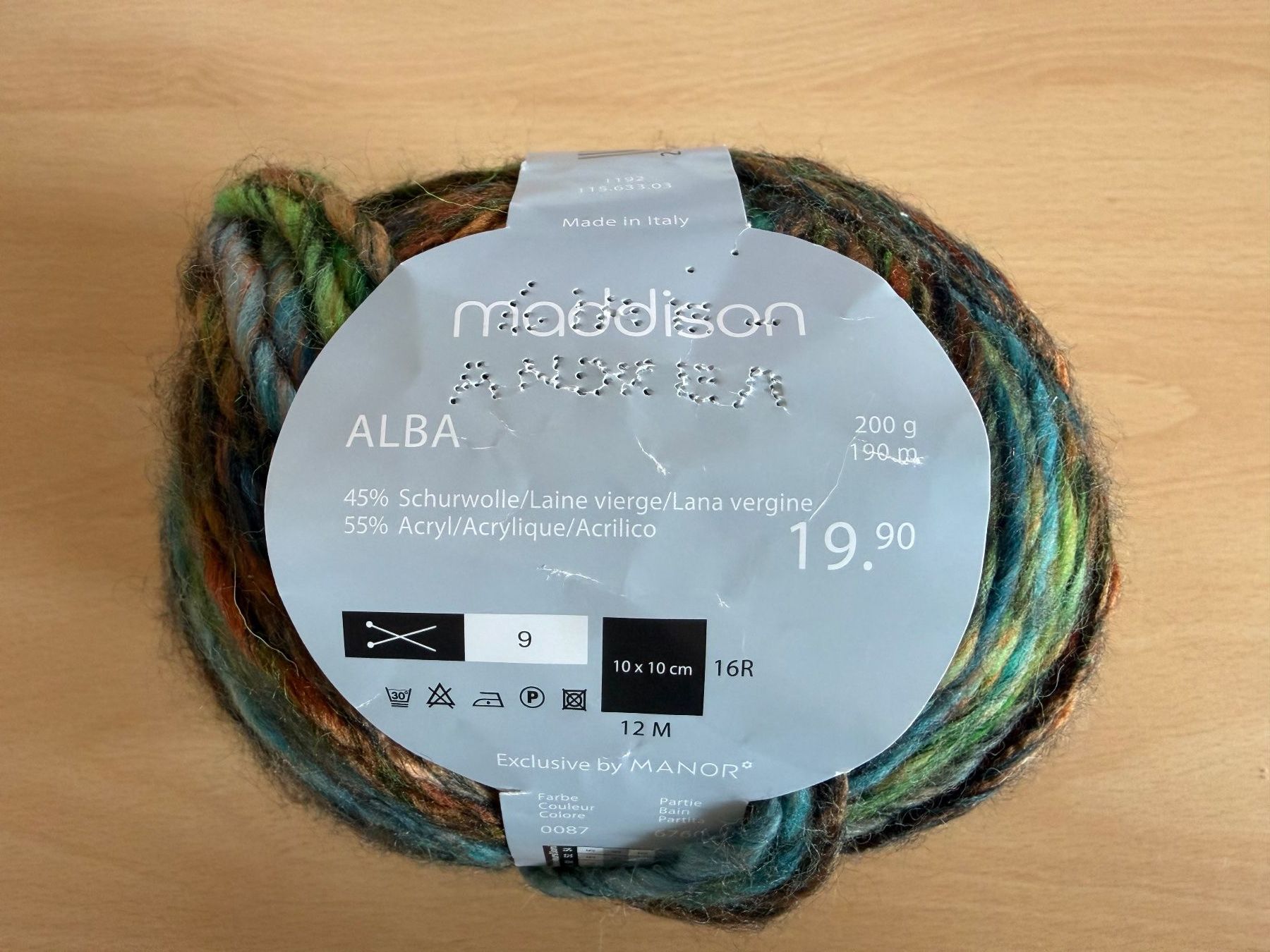 Lana: Wollknäuel MADDISON – Usato da Trin venduto da Plusminus2 1