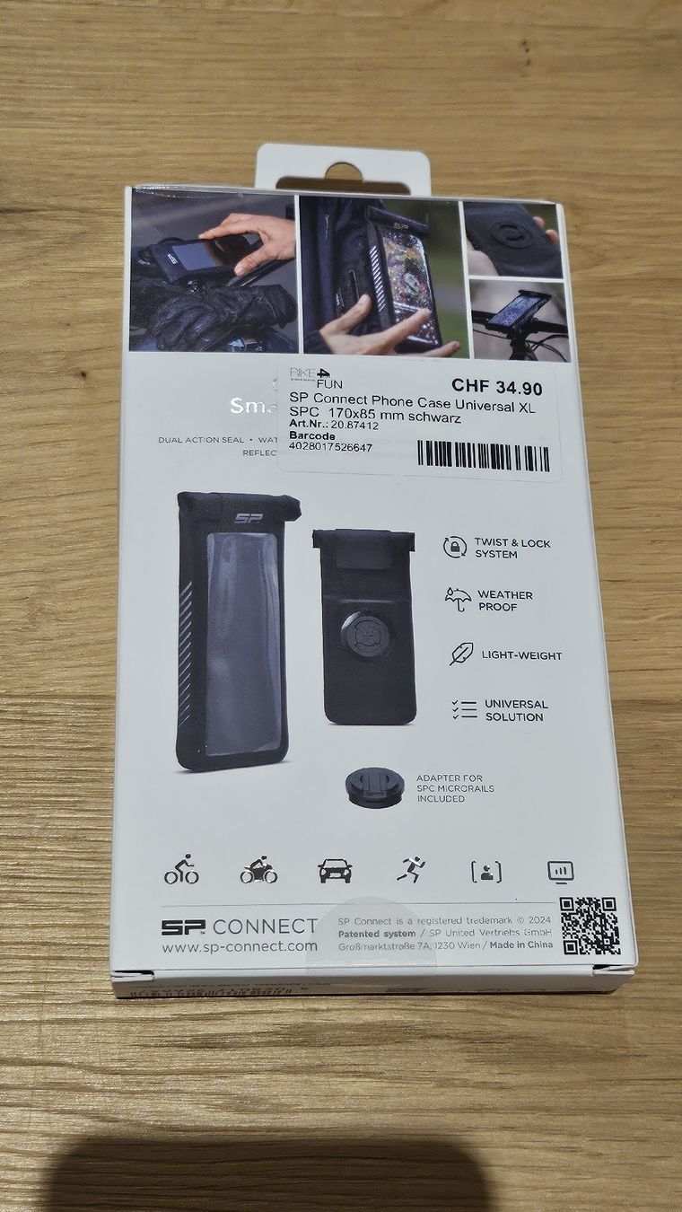 SP Connect Cover & Protezioni schermo: SP Connect Handyhülle Universal XL – Nuovo e nell'imballaggio originale da Buchs SG venduto da Tscherfi 1