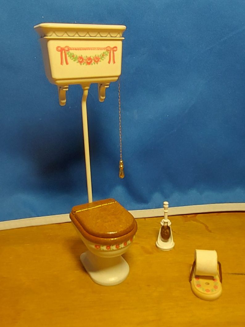 Case e mobili per bambole: Bodo Hennig - Puppenstube WC – Usato da Schlieren venduto da Svenja7 1